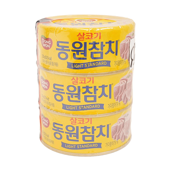 기름에 담긴 참치 통조림 26.46oz 【부드럽고 육즙 가득】【고단백】