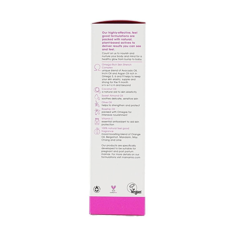 英国MAMA MIO妈妈米欧 腹部按摩油 预防妊娠120ml 4