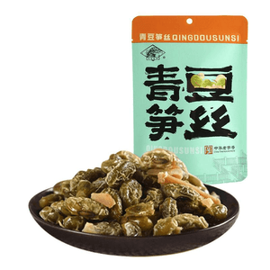 Old City God Temple Green Peas With Bamboo Shoots - Classic Shanghai Snack, 200g*1 Bag