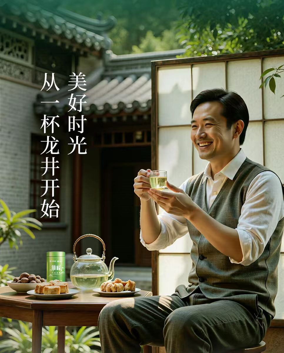 【中國直郵】 獅峰茶葉 獅峰 2026新茶上市 春茶綠茶特級龍井茶葉杭州明前精選龍井43正宗50g*1罐