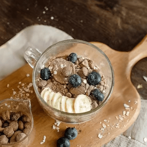 FIBOO 爆料超模蛋白代餐奶昔 轻食代餐营养食品 主食速食代餐 400g #醇香可可味 低卡 清爽酸奶碗/饱腹叶麦杯/营养奶昔碗可做