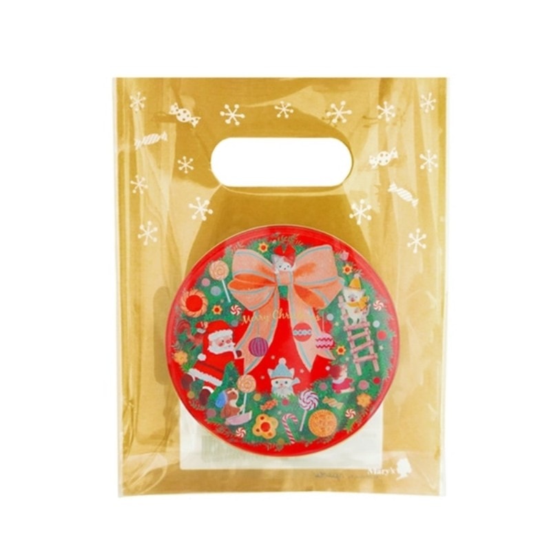 日本 MARY'S 2025年圣诞限定 欢乐时光系列巧克力 红色铁盒 33g