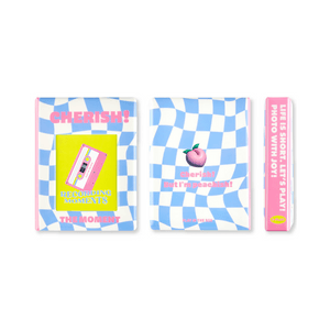 韩国PIB 明星卡片小卡单页卡册 明信片拍立得收藏册相册 桃子 135*175*35mm