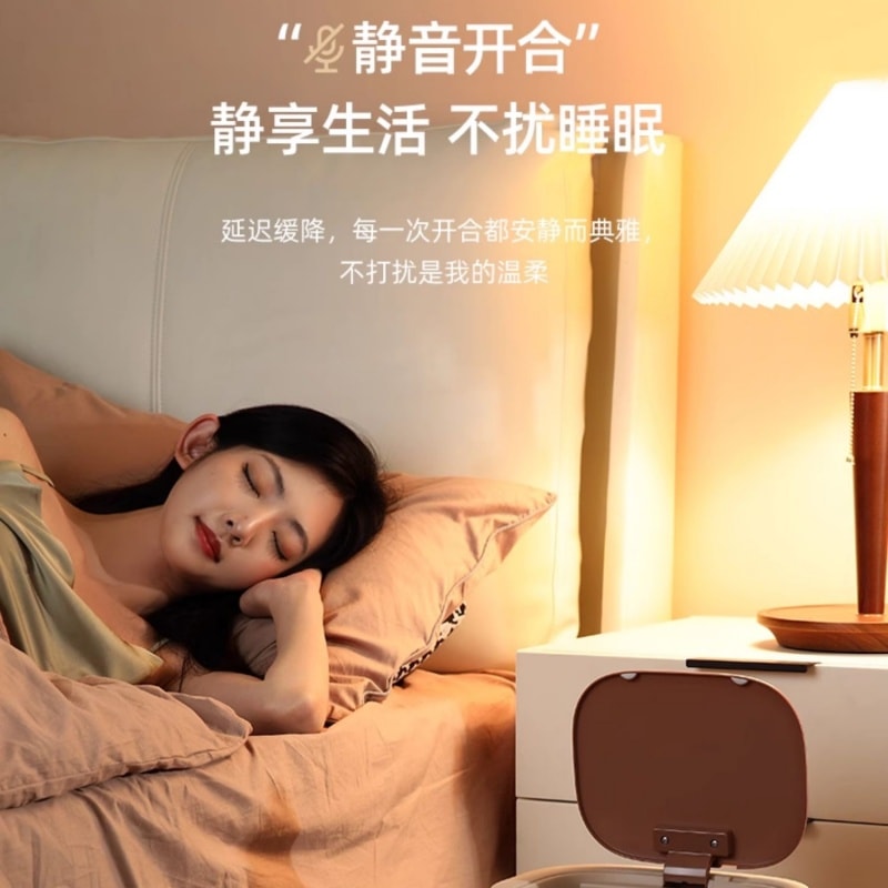 【中国直邮】 日本 LINE FRIENDS 智能垃圾桶 带感应布朗熊 16L