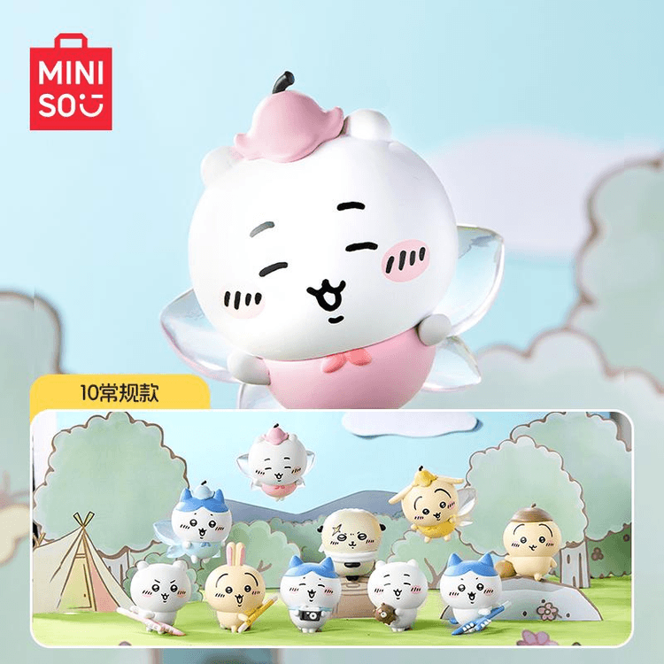 ナティ ちいかわ 中国限定 MINISO ブラインドボックスハチワレ6点 中国からの直送]MINISO名創優品 ちいかわシリーズ ハッピー
