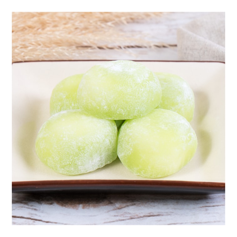 日本KUBOTA久保田 夹心大福饼 麻薯糯米糍点心 哈密瓜味 200g 9