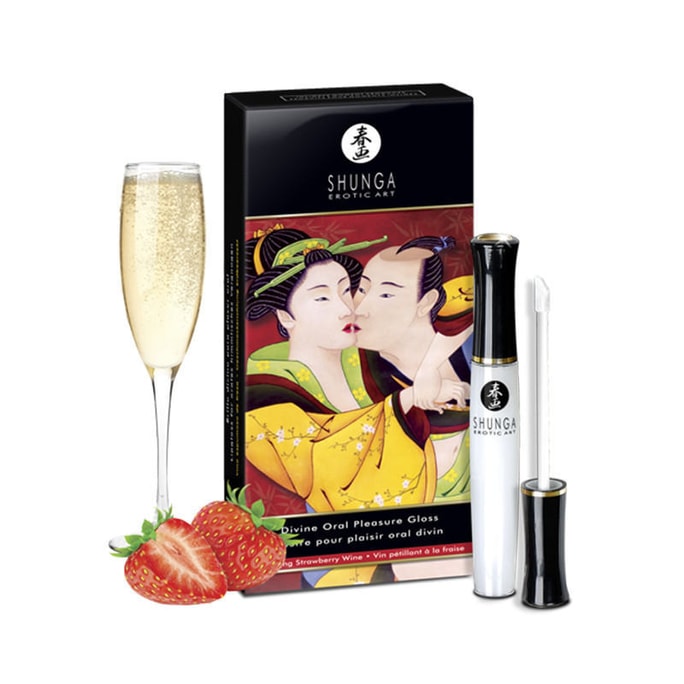 Shunga Divine Oral - Sparkling Strawberry Wine 10ml