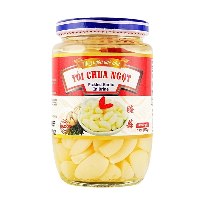 Pickled Garlic In Brine -Toi Chua Ngot, 13.05 oz