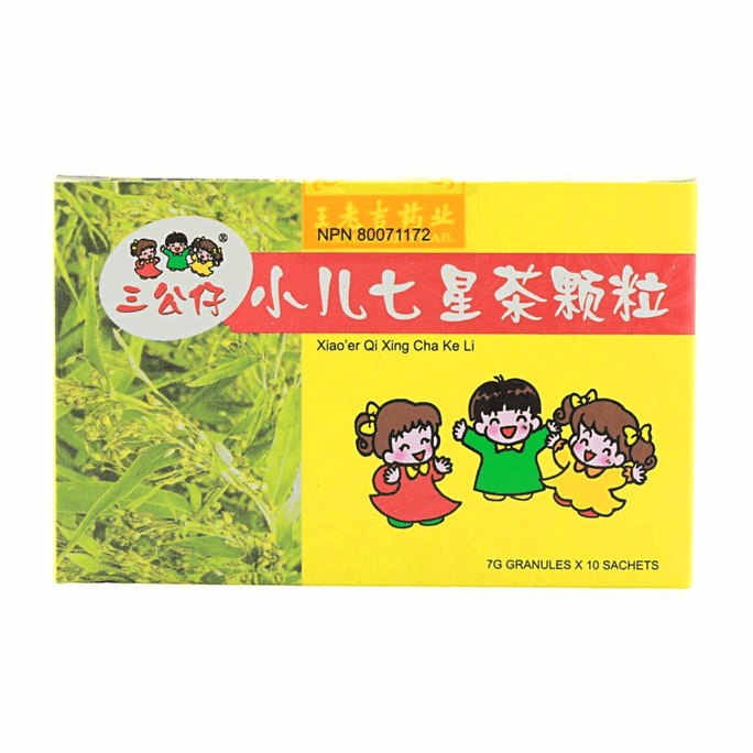 샤오얼 칠성차 과립, 2.47 oz【어린이용 허브차】