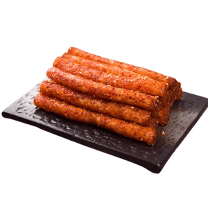 【中国直邮】翻天娃 通心棒辣条小时候怀旧零食儿时 爆辣味68g/包