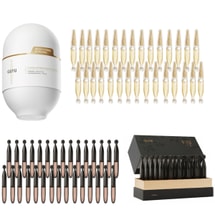 谷雨 白间夜间抗衰双次抛精华液 - 山参臻颜紧致次抛精华液30支+紧致亮肤微油精华30支 (小金珠次抛) 1.5ml*30支/盒(共两盒)