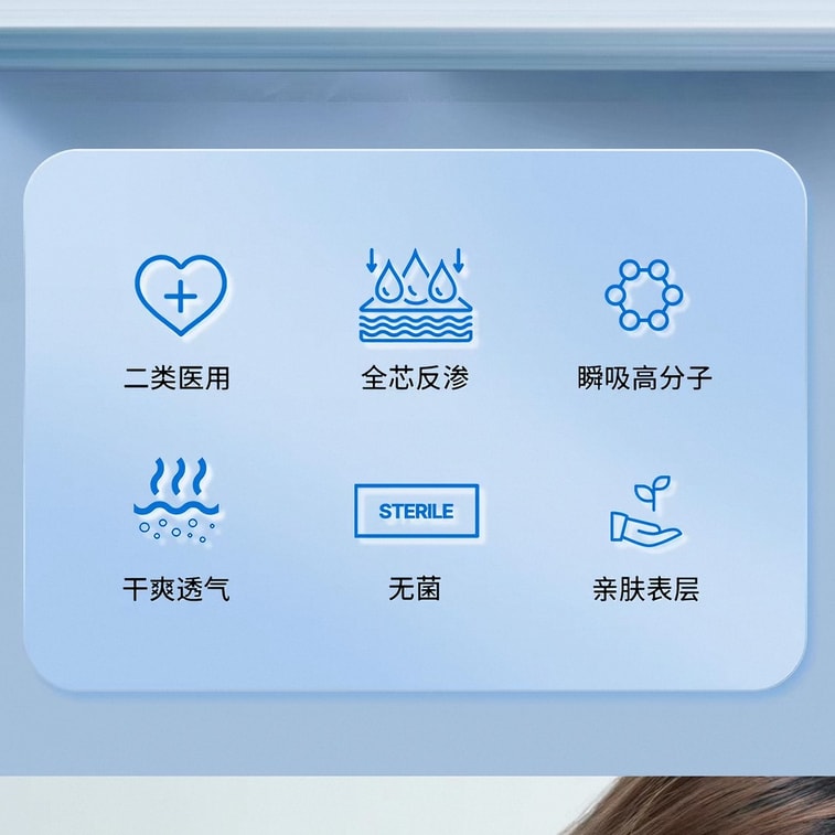 海氏海诺 医护级卫生巾290mm医用妇科护垫灭菌姨妈巾经期妇科无菌垫巾护理垫 6片 6