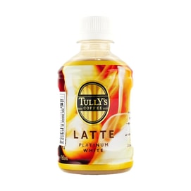 Tully's Platinum White Latte Coffee, 8.79 fl oz