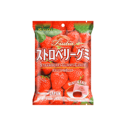Strawberry Jelly Gummy Candy, 3.6 oz【Gluten Free】