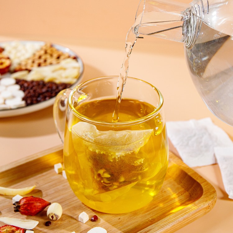 北京同仁堂酸枣仁百合茯苓茶安神助眠【改善失眠多梦睡眠质量差】4g x