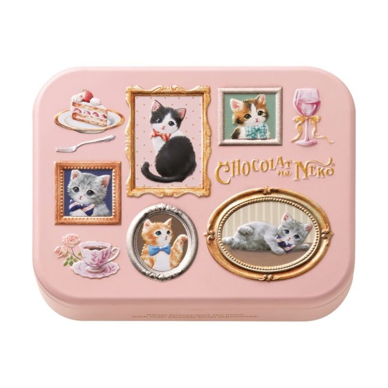 【日本直郵】 日本 摩洛索夫 限時 喵不可言 小貓巧克力什錦禮盒 13枚入