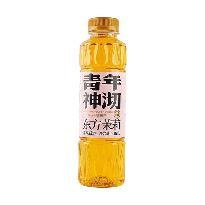 青年神沏 東方茉莉茶 無糖茶飲 500ml