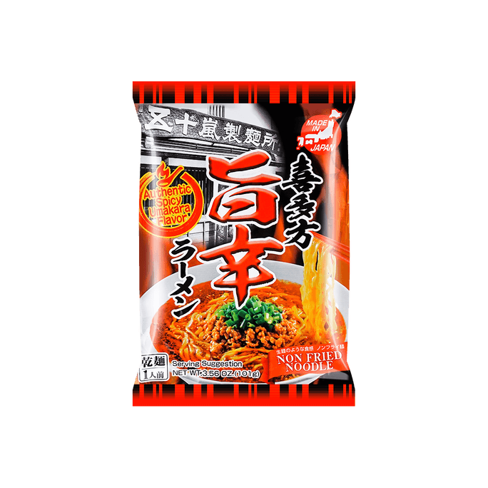 日本 五十岚 喜多方 辣味拉面 99g