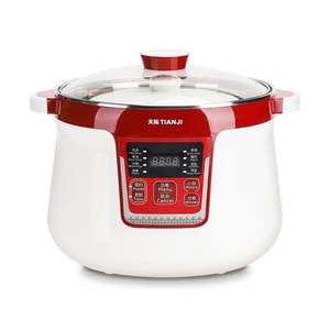 天际 隔水电炖锅 电炖盅大容量3.2L+0.65Lx3 隔水锅炖汤锅 110V