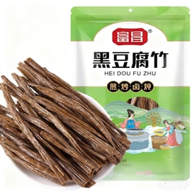 富昌 黑豆腐竹手工原浆豆香浓郁火锅食材干货150g*1袋
