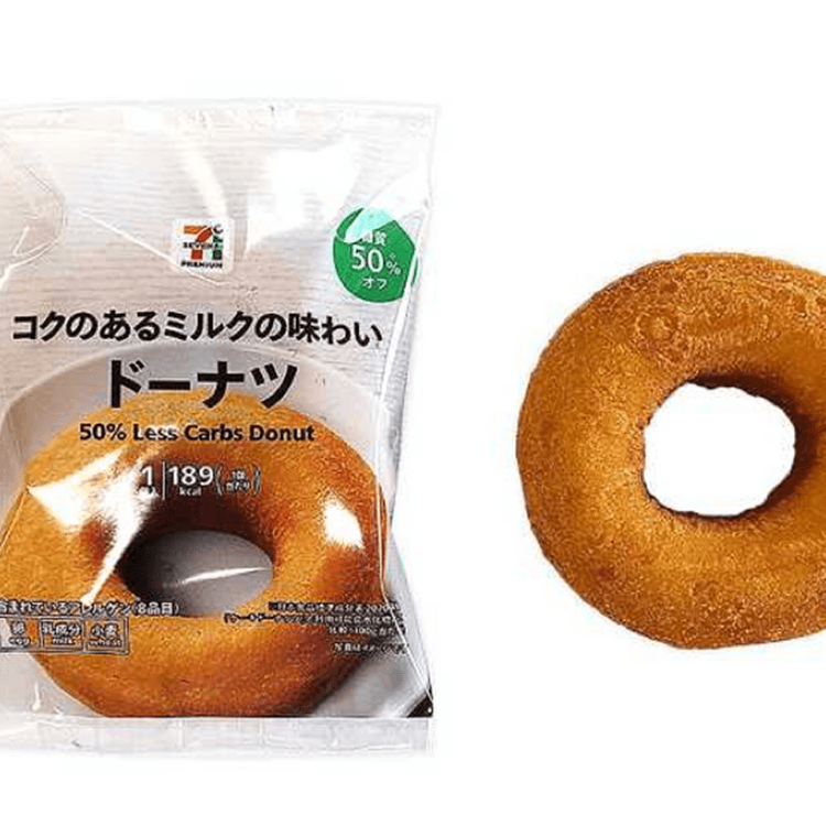Japan Seven-eleven low sugar doughnut 1pc Healthy Japanese Snacks