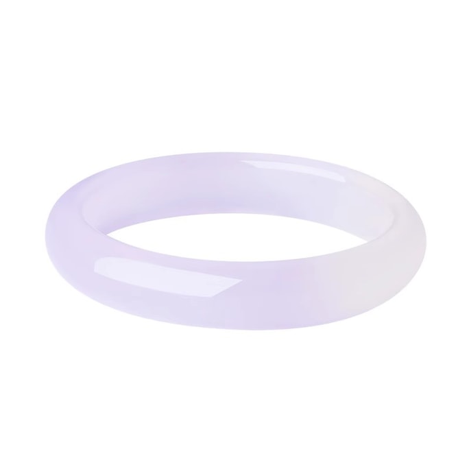 Chalcedony Bracelet for Women Moshang Purple Kite Jade Bracelet Size 54 1 piece