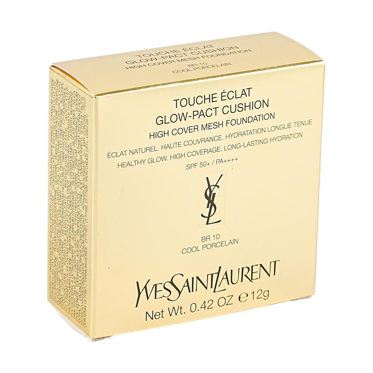 トゥーシュ エクラ グロウパクト コンパクト クッション、ハイカバー、グローイング、0.42 オンス、BR10 クール ポーセリン 9