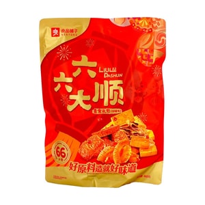 良品铺子 六六大顺礼包 素食卤味魔芋辣条零食礼袋 66小包入 460g【春节年货】