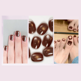 MR.WISH心愿先生 猫眼美甲笔 七效合一美甲笔 懒人单手居家美甲指甲油刷一体 #南法松露