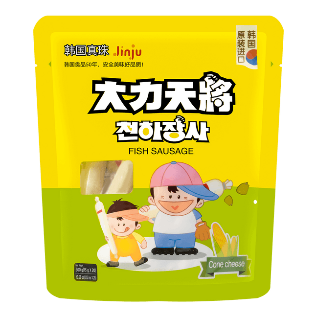 지우쥬 생선소세지 콘치즈 300g