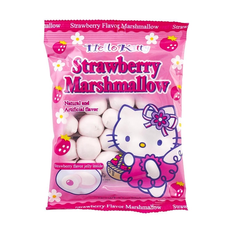 日本EIWA x SANRIO HELLO KITTY 草莓味夹心棉花糖 90g 7