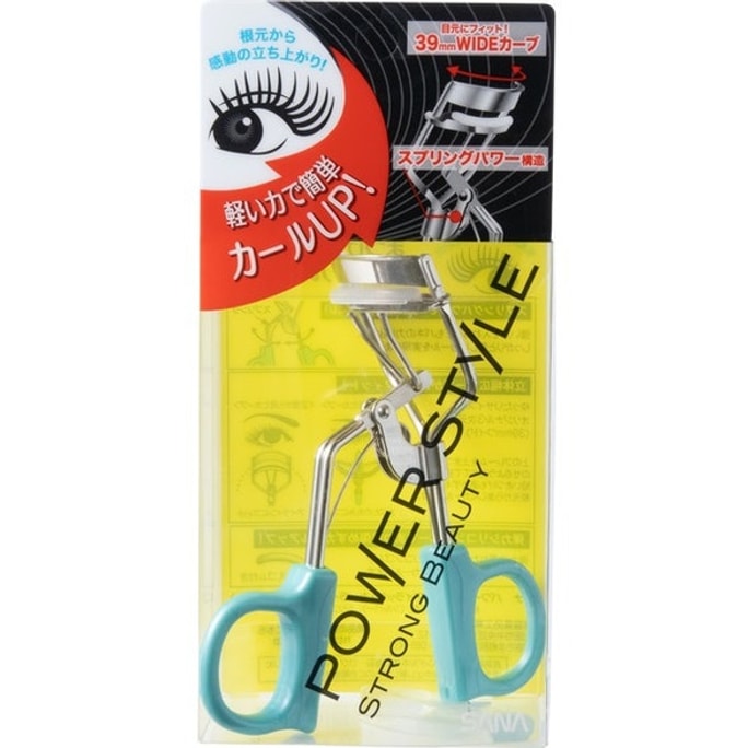 일본 SANA 매직 슈퍼 와이드 앵글 컬링 속눈썹 컬러 #39mm 와이드 1개