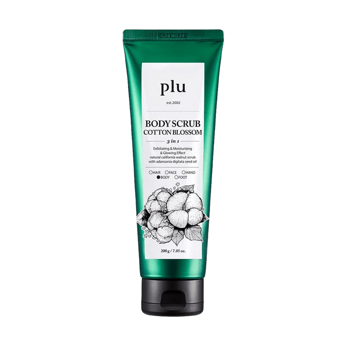 코튼 블로썸 향의 각질 제거 바디 스크럽 7.05oz.