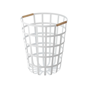 Wire Basket (18 H) - Steel + Wood