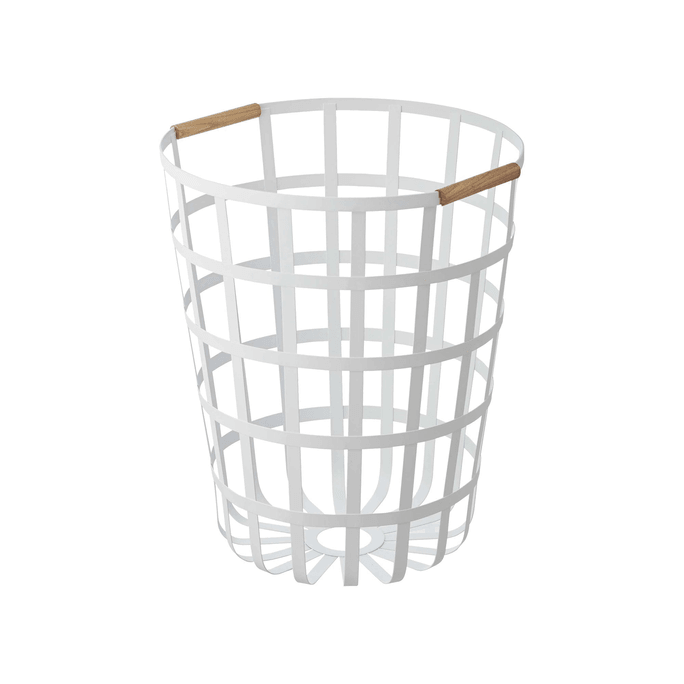 Wire Basket (18 H) - Steel + Wood
