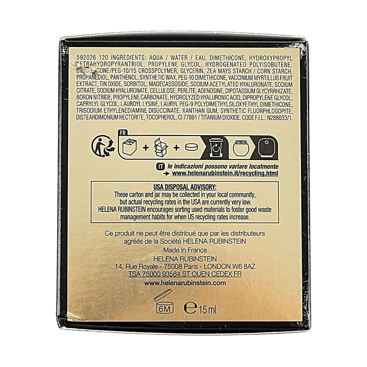 Helena Rubinstein Japan リプラスティ R.C. アイクリーム、0.5液量