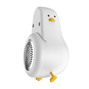 Cute Duck Fuzz Remover, 6-blade Steel, 58mm Mesh, Suck & Shave, Safe Switch, Low Noise, Type-C, ABS, For Sweaters/coats/scarves/pillows/toys, No Fabric Damage.