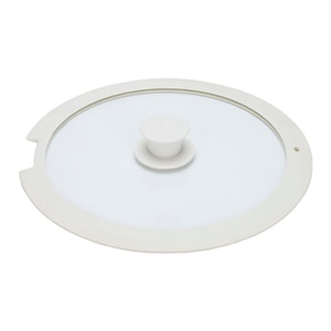 Ceramic Non-Stick Pan With Detachable Handle Set, Cookware Specially Designed For Induction Cookers And Gas Stoves—Glass Pot Lid 18cm