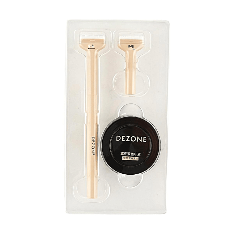 Lower Lash Stamp Eyeliner Set Natural Brown | Dual-Ended Eyeliner with Lash Stamp 6