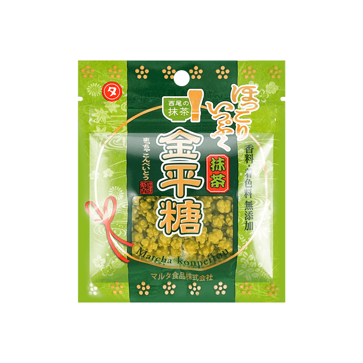 日本MARUTA SHOKUHIN 金平糖抹茶味45g - 亚米