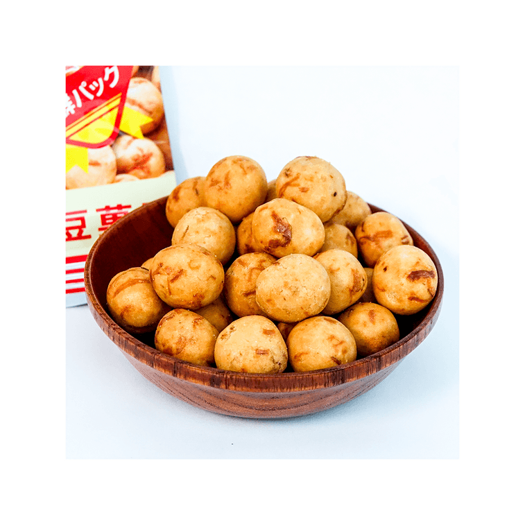 日本KASUGAI春日井 鱿鱼脆皮花生  62g *5【5份超值装】【下酒零食】 4