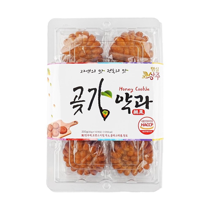 Dried Persimmon Honey Cookie 10pc x 10.58 oz