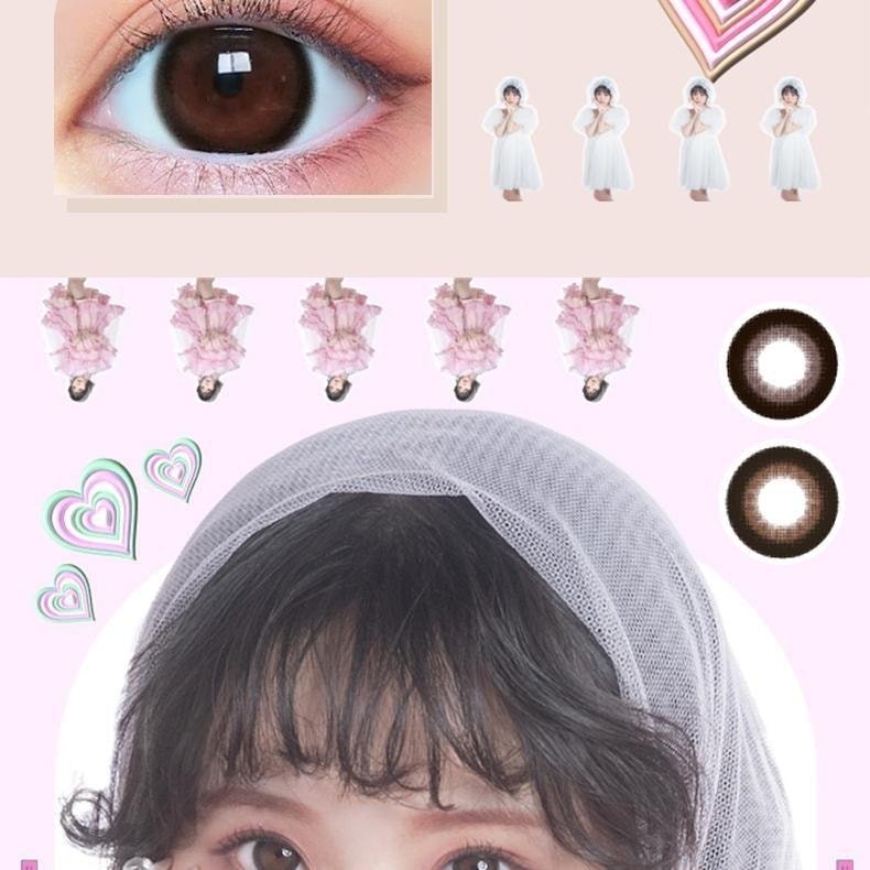【日本美瞳/日本直邮】Baby MOTECON 日抛美瞳 Baby Ring Mocha「棕色系」10片装  度数-3.50(350)预定3-5天 DIA:15.0mm | BC:8.7mm