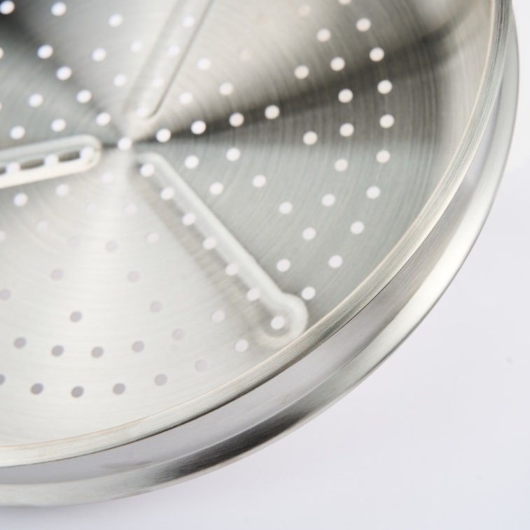 ⭐入门款⭐【爆炒锅+配套蒸笼】王源吉 32cm 无涂层精铁炒锅 大口径不易生锈! 8