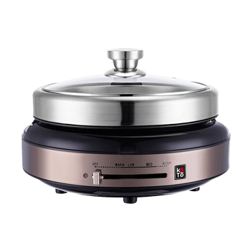 Multi-Function Electric Hot Pot Detachable Stainless Steel 4.0L