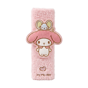 【中国直送】 サンリオ シートベルトカバー ショルダーパッド 補助具 子供用 カー用品 通気性 キャラクター かわいい - メロディ 1個