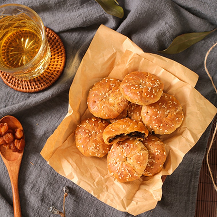 【中国直邮】网易严选 黄山烧饼  (原味 21克*8枚) 3