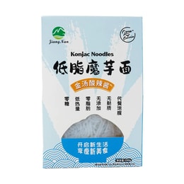 JIANG NAN FOODS Golden Soup Sour Spicy Sauce Low-fat Konjac Noodles 9. ...