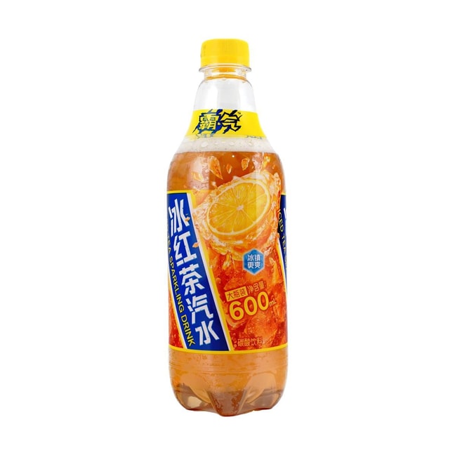 元气森林 霸气冰红茶汽水 600ml【强劲气泡超清爽】【0阿斯巴甜】