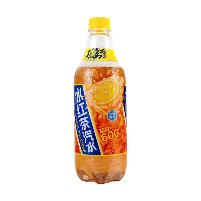 Iced Tea Sparkling Drink 20.28 fl oz【0 Aspartame】